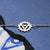 Sterling Silver Throat Chakra Bracelet (ME462) by Gexist®