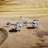 Sterling Silver Tiny Flower Studs (MS1171S) by Gexist®