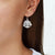 Sterling Silver Tree Of Plenty Earrings (ME397E) by Gexist®