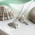 Sterling Silver Turtle Necklace (MC253P) by Gexist®