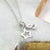 Sterling Silver Twinkle Star Necklace (MC254P) by Gexist®