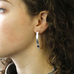 Sterling Silver Urban Shine Earrings (MZB55) by Gexist®