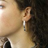 Sterling Silver Urban Shine Earrings (MZB55) by Gexist®