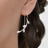 Sterling Silver Vines Earrings (MS1166E) by Gexist®