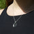 Sterling Silver Wishbone Necklace (MD303P) by Gexist®