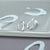 Sterling Silver Wishbone Necklace (MD303P) by Gexist®