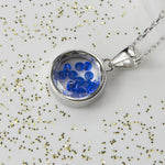 Sterling Silver and CZ Glass Locket (MX1358) by Gexist®