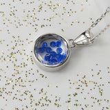 Sterling Silver and CZ Glass Locket (MX1358) by Gexist®