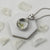 Sterling Silver and CZ Glass Locket (MX1358) by Gexist®