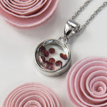 Sterling Silver and CZ Glass Locket (MX1358) by Gexist®