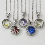 Sterling Silver and CZ Glass Locket (MX1358) by Gexist®
