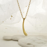 Sterling Silver and Diamond Drop Necklace (MU1251) by Gexist®
