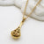 Sterling Silver and Diamond Filigree Drop Necklace (MU1252) by Gexist®
