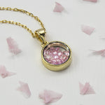 Sterling Silver and Gold Glass Locket (MX1358NG) by Gexist®