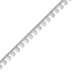 Sterling Silver bracelet made of multi small Charm's pendants by Gexist®