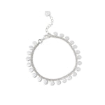 Sterling Silver bracelet made of multi small Charm's pendants by Gexist®