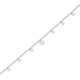 Sterling Silver bracelet made of small Charm's pendants by Gexist®