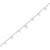 Sterling Silver bracelet made of small Charm's pendants by Gexist®
