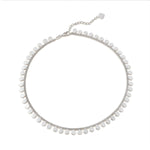 Sterling Silver necklace with multi small Charm's pendants by Gexist®
