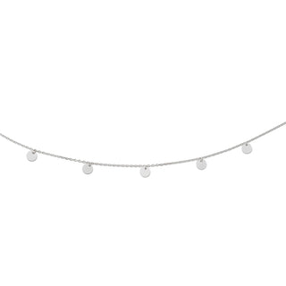 Sterling Silver necklace with small Charm's pendants by Gexist®