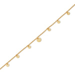 Sterling Silver yellow gold plating bracelet made of multi small Charm's pendants by Gexist®