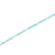 Sterling silver bracelet with faceted amazonite stones by Gexist®