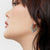 Sterling silver earrings in Creole style by Gexist®