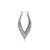 Sterling silver earrings in Creole style by Gexist®
