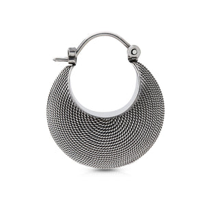 Sterling silver earrings in an ethno and oriental style by Gexist®