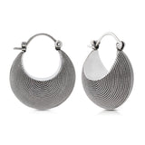 Sterling silver earrings in an ethno and oriental style by Gexist®