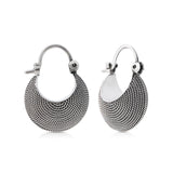 Sterling silver earrings in an ethno and oriental style by Gexist®