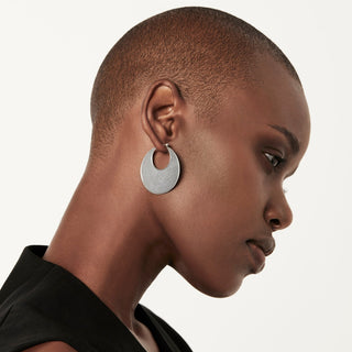 Sterling silver earrings in an ethno etruscan oxidised style by Gexist®