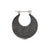 Sterling silver earrings in an ethno etruscan oxidised style by Gexist®