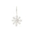 Sterling silver earrings with a small daisy flower by Gexist®