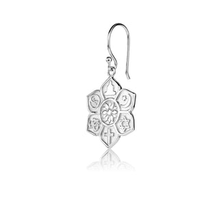 Sterling silver earrings, world religions by Gexist®