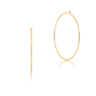 Sterling silver hoop earrings by Gexist®