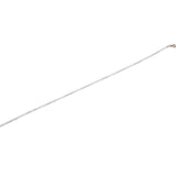 Sterling silver necklace with rainbow moonstone beads by Gexist®