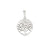 Sterling silver pendant in the shape of a tree of life by Gexist®