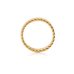 Sterling silver ring and yellow gold plating ethno style by Gexist®