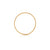 Sterling silver ring and yellow gold plating with shiny twist by Gexist®