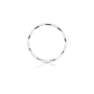 Sterling silver ring with marine links (chain) by Gexist®