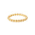 Sterling silver ring with yellow gold plating in a very elegant ethno style by Gexist®