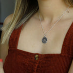 Sultanat Of Rum Dirham Sterling Silver Necklace (MZA036) by Gexist®