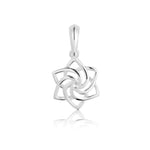 The dangly swirling star pendant in sterling silver by Gexist®