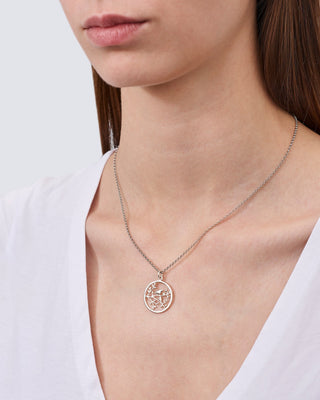 Tree and Bird Pendant in Sterling Silver by Gexist®