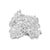 Wild Roots Sterling Silver Ring With Multi White Round CZ by Gexist®