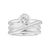 Wild Thick Raff and Shiny RaWire With Round White CZ 6mm Sterling Silver Ring by Gexist®